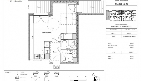 Logement �tudiant Chambre &agrave; Saint Herblain (44800)