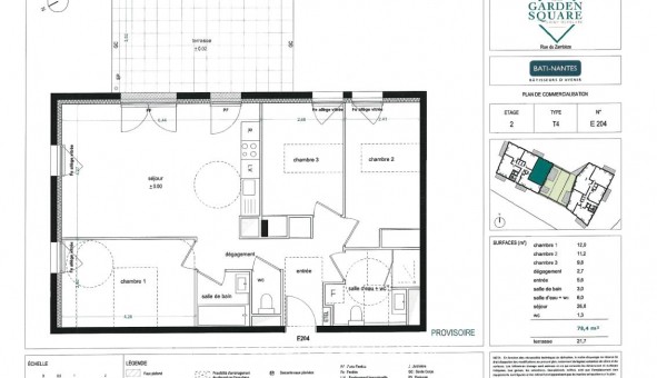 Logement �tudiant Location Chambre Vide Saint Herblain (44800)