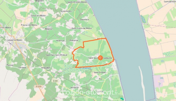 Logement �tudiant Location Chambre Vide Saint Seurin de Cadourne (33180)