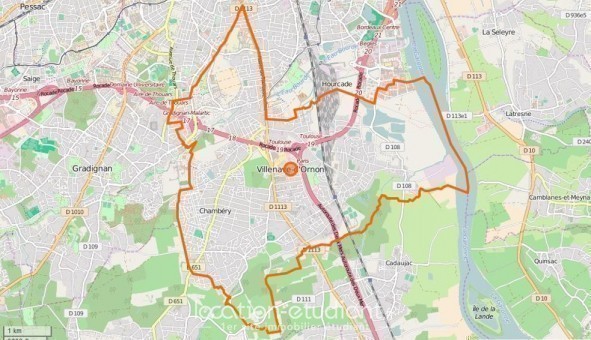 Logement tudiant Chambre à Villenave d'Ornon (33140)