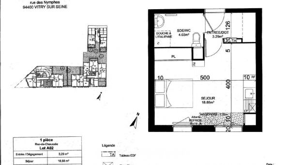 Logement �tudiant Chambre &agrave; Vitry sur Seine (94400)
