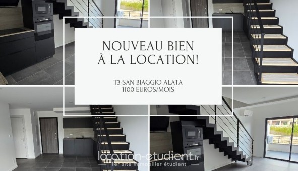 Logement �tudiant T3 &agrave; Ajaccio (20000)