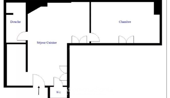 Logement �tudiant T2 &agrave; Paris 15�me arrondissement (75015)
