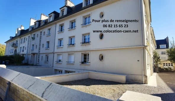 Logement tudiant Colocation à Caen (14000)