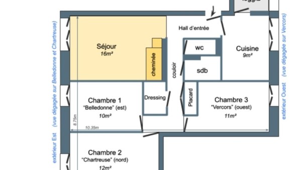 Logement tudiant Colocation à Grenoble (38000)