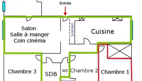 Logement tudiant Colocation à Toulon (83200)