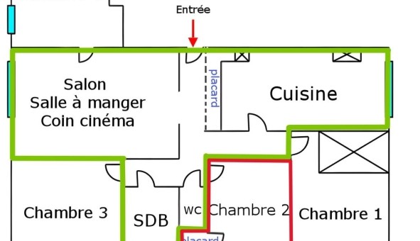 Logement tudiant Colocation à Toulon (83200)