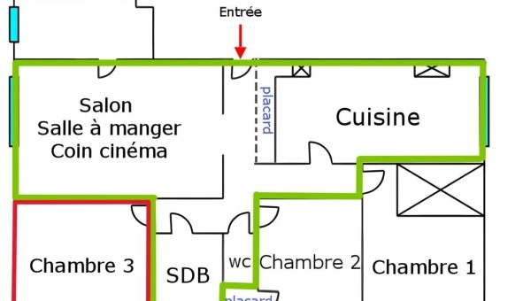 Logement tudiant Colocation à Toulon (83200)
