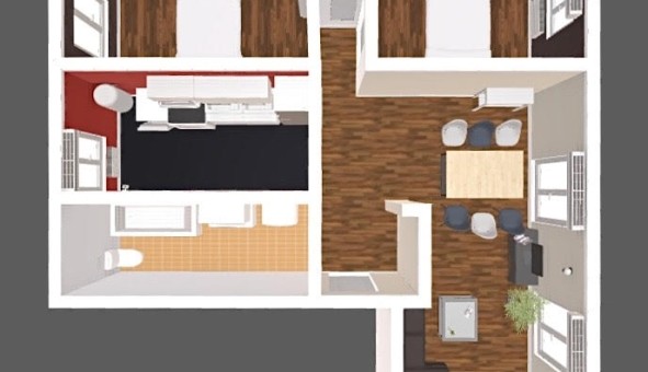 Logement tudiant Colocation à Troyes (10000)