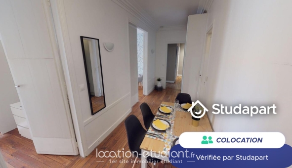Colocation tudiante Colocation à Paris 15me arrondissement (75015)