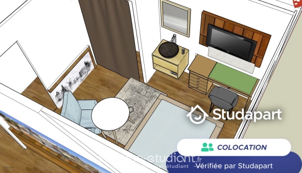 Colocation tudiante Colocation à Saint Barthlemy d'Anjou (49124)