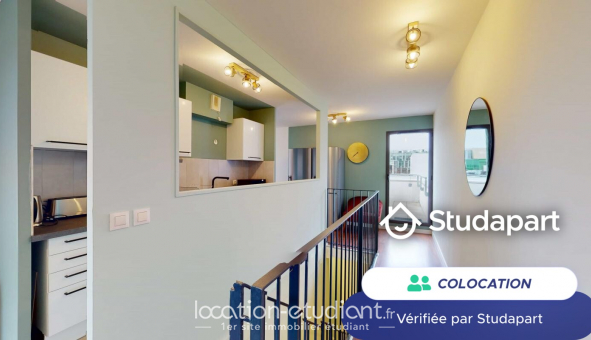 Colocation étudiante Duplex à Lille (59800)