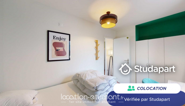Colocation étudiante Duplex à Lille (59800)