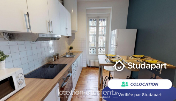 Colocation tudiante Duplex à Lyon 2me arrondissement (69002)