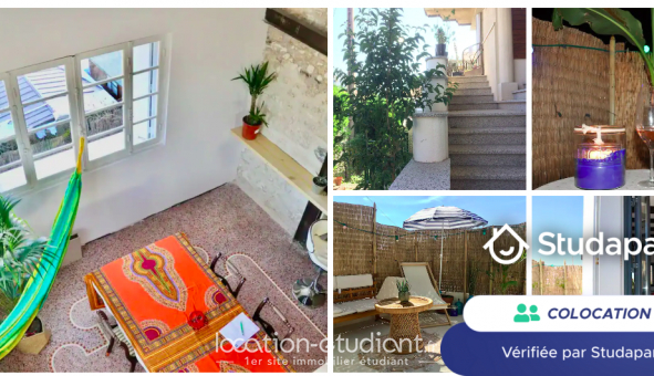 Colocation �tudiante Duplex &agrave; Montpellier (34080)