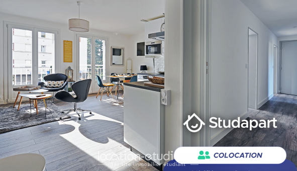 Colocation tudiante Duplex à Nantes (44200)