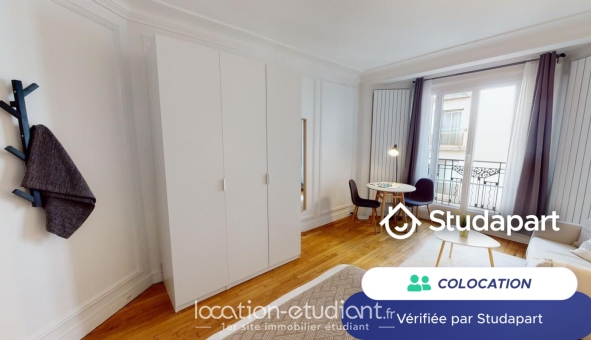 Colocation tudiante Duplex à Paris 16me arrondissement (75016)