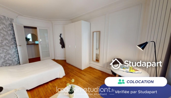 Colocation tudiante Duplex à Paris 16me arrondissement (75016)