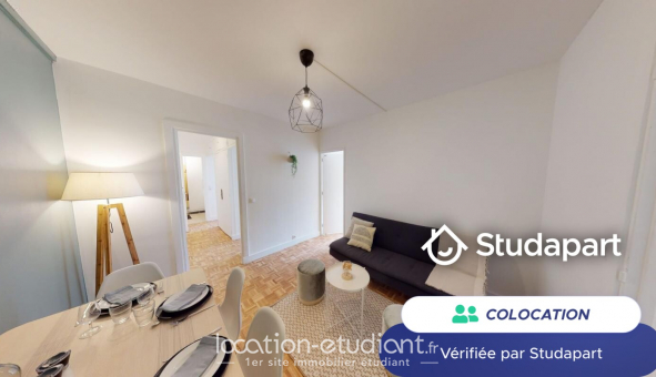 Colocation tudiante Duplex à Paris 16me arrondissement (75016)