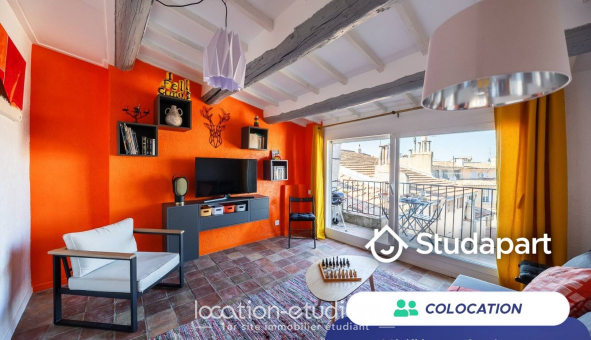 Colocation tudiante Studio à Aix en Provence (13100)