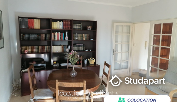 Colocation étudiante T3 &agrave; Aix en Provence (13100)