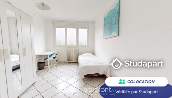 Colocation tudiante Studio à Amiens (80090)