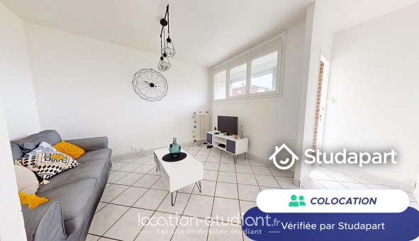 Colocation tudiante Studio à Amiens (80090)