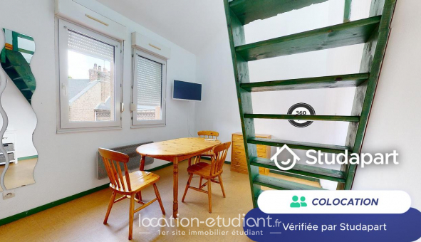 Colocation tudiante Studio à Amiens (80090)