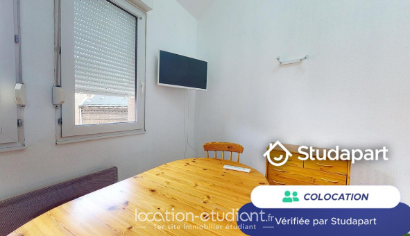 Colocation tudiante Studio à Amiens (80090)