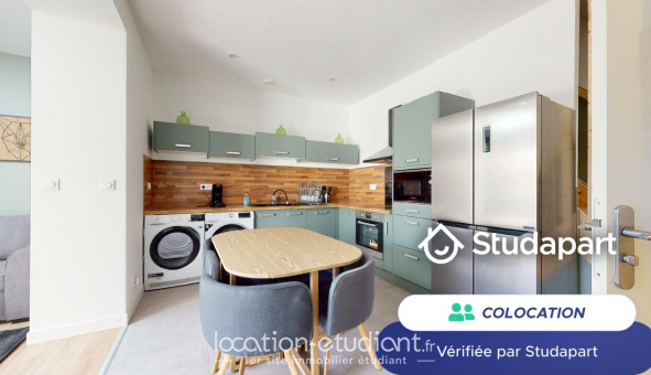 Colocation tudiante Studio à Amiens (80090)