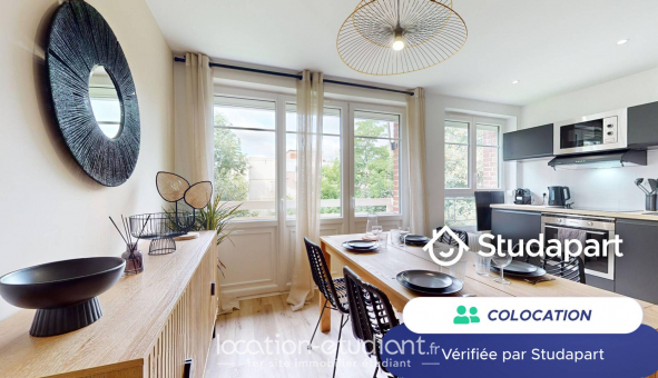 Colocation étudiante Studio à Amiens (80090)