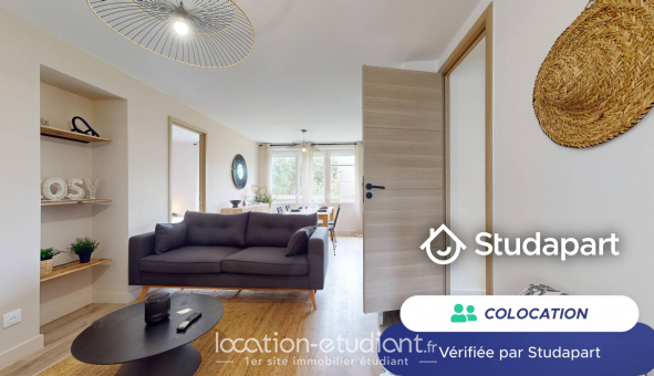 Colocation étudiante Studio à Amiens (80090)