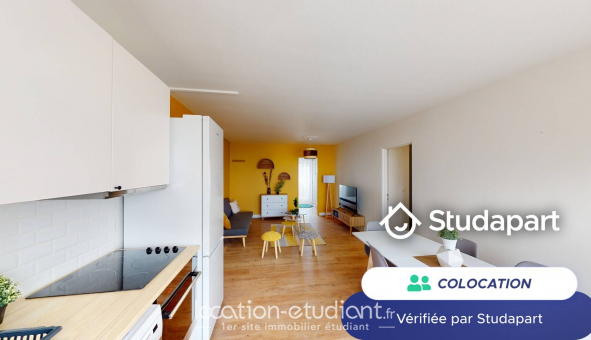 Colocation étudiante Studio à Amiens (80090)
