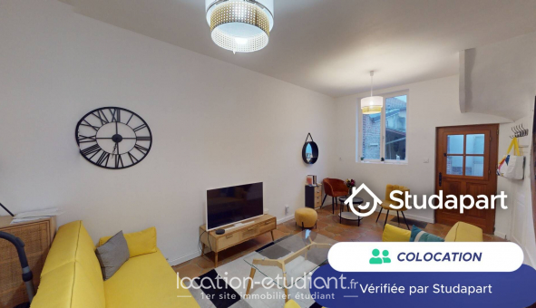 Colocation tudiante Studio à Amiens (80090)