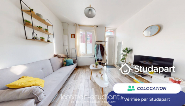 Colocation tudiante Chambre dans une colocation de 12m2