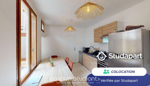 Colocation tudiante Studio à Amiens (80090)