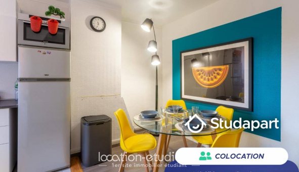 Colocation �tudiante Studio &agrave; Amiens (80090)