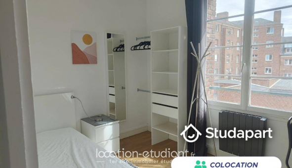 Colocation �tudiante Studio &agrave; Amiens (80090)