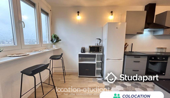 Colocation �tudiante Studio &agrave; Amiens (80090)