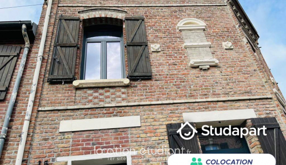 Colocation �tudiante Studio &agrave; Amiens (80090)
