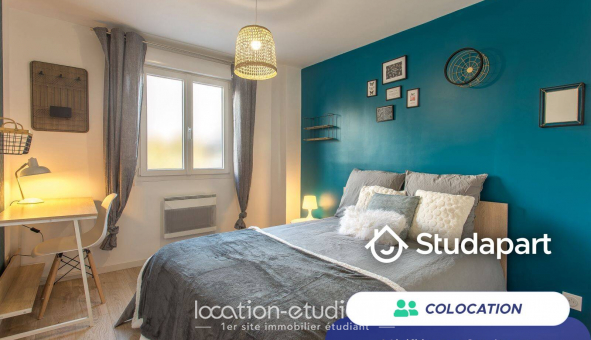 Colocation �tudiante Studio &agrave; Amiens (80090)