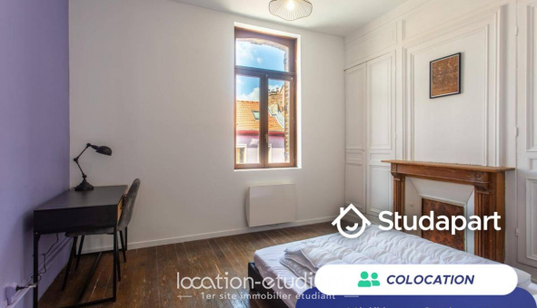 Colocation �tudiante Studio &agrave; Amiens (80090)