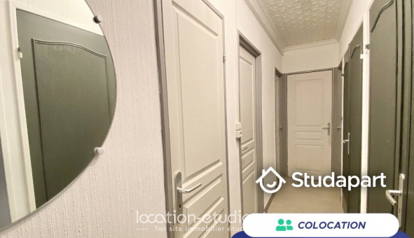 Colocation �tudiante Studio &agrave; Amiens (80090)