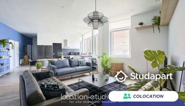 Colocation �tudiante T1 &agrave; Amiens (80090)