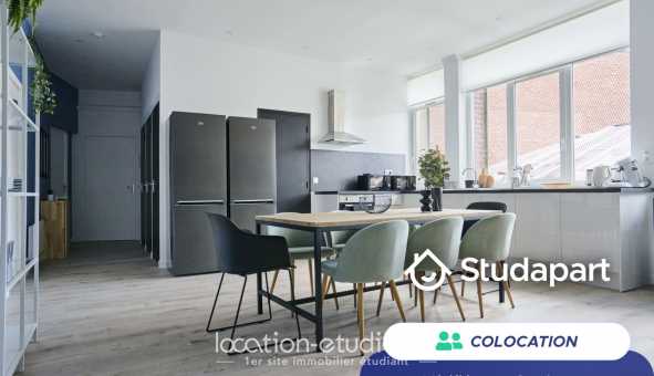 Colocation �tudiante T1 &agrave; Amiens (80090)