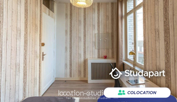 Colocation étudiante Studio &agrave; Amiens (80090)