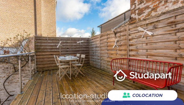 Colocation étudiante Studio &agrave; Amiens (80090)