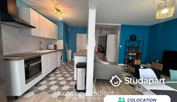 Colocation étudiante T3 à Amiens (80090)