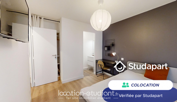 Colocation étudiante Studio à Angers (49000)