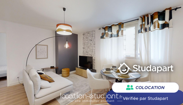 Colocation étudiante Studio à Angers (49000)